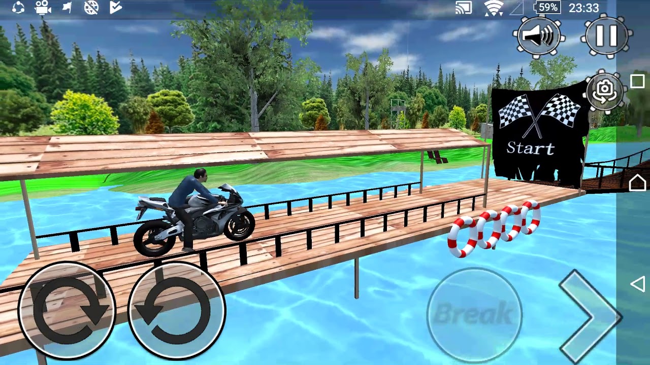 Tricks Master Stuntman Bike 2018!  Review! Level 1