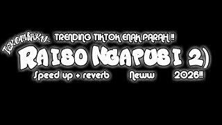 RAISO NGAPUSI 2 || TEKOMLAKU Ft Ervinsof (Speed Up + Reverb) MENGKANE VIRAL TIKTOK 2026!!!