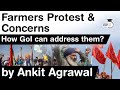 Farmers Protest in Delhi - What are the main concerns of farmers and how Centre can address them?