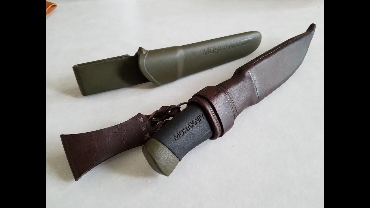 Morakniv Companion Heavy Duty Leather Sheath Making モーラナイフ レザーシース製作 Youtube