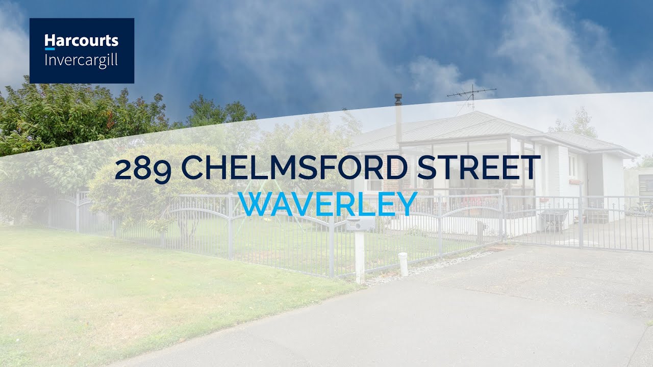 FOR SALE 289 Chelmsford Street, Waverley Harcourts Invercargill