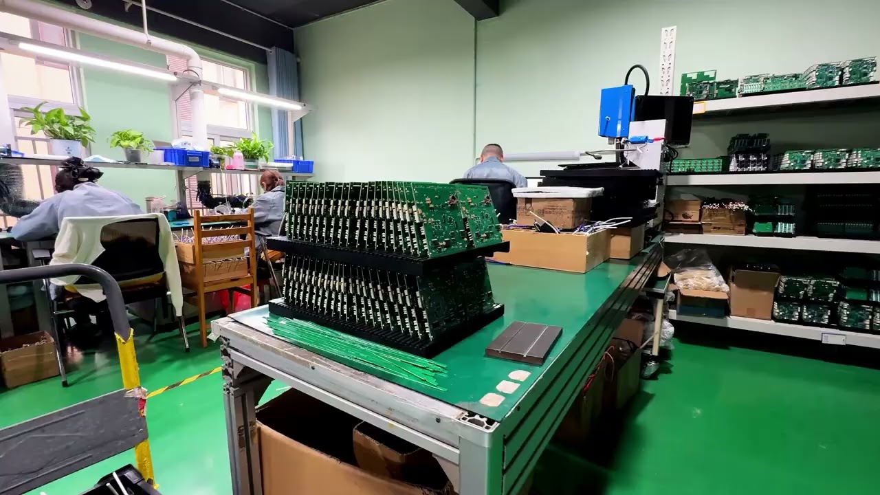 let's have a look of our factory manufacturing live