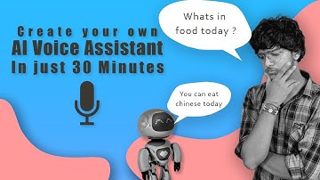 How to make your own AI voice assistant at home from scratch in just 30 Minutes | 2022 | Now Coding