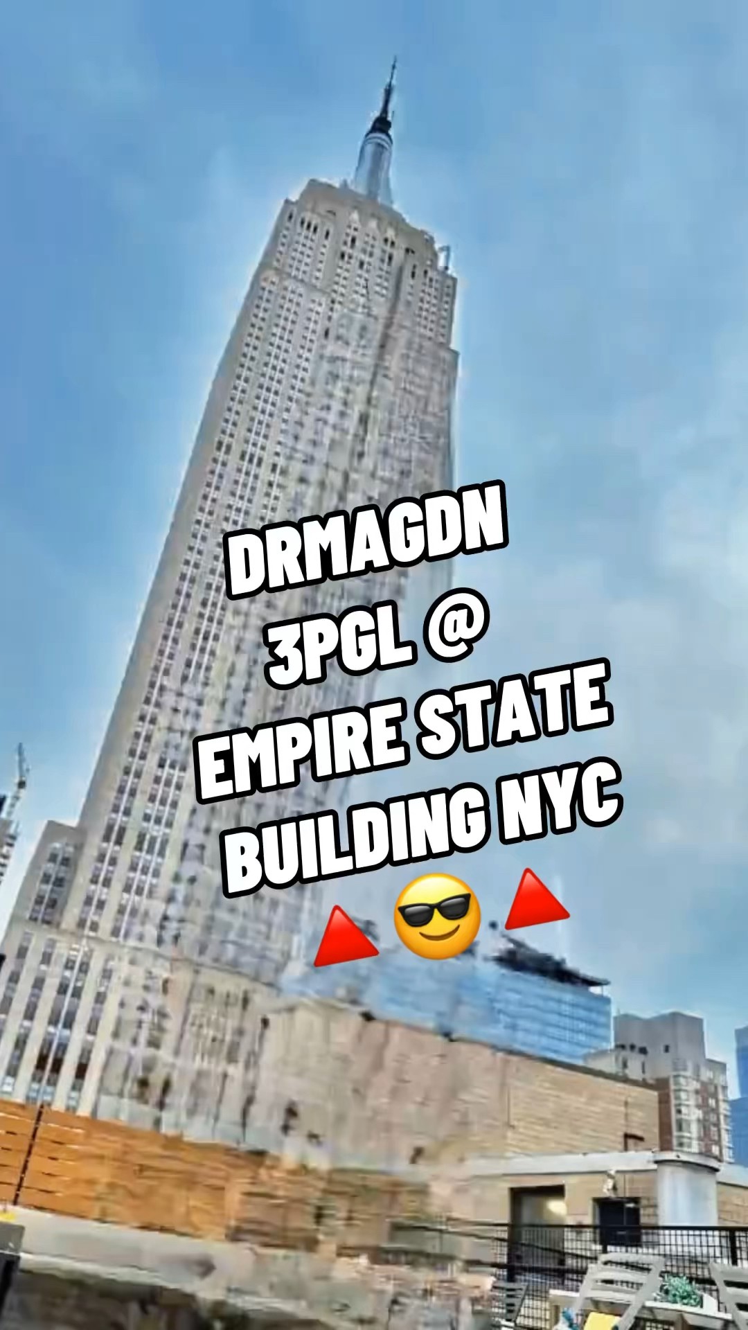DRMAGDN 3PGL @ Empire State Building NYC #DRMAGDN #NewYork #NY