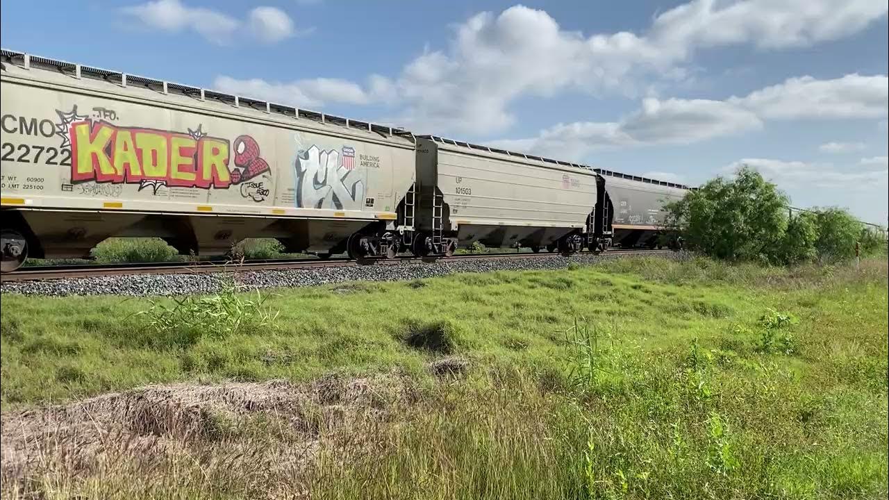 Eastbound UP outside of La Coste TX. YouTube