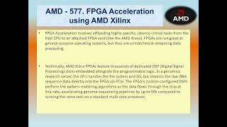 AMD #577 – FPGA Acceleration using AMD Xilinx