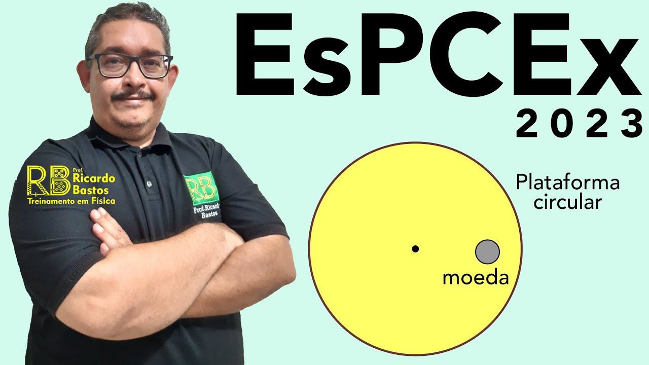 EsPCEx 2023 | Uma plataforma circular plana está girando em um ...