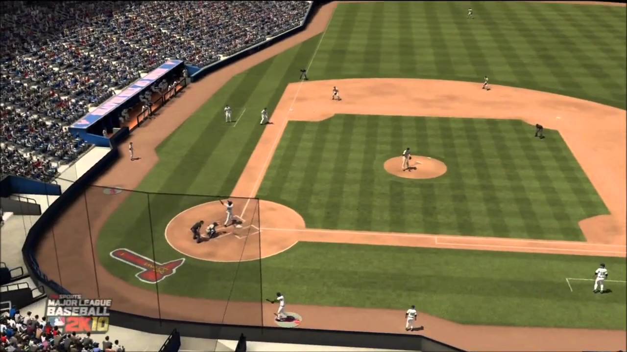MLB 2K10: San Diego Padres vs. Atlanta Braves - Complete Game Shutout