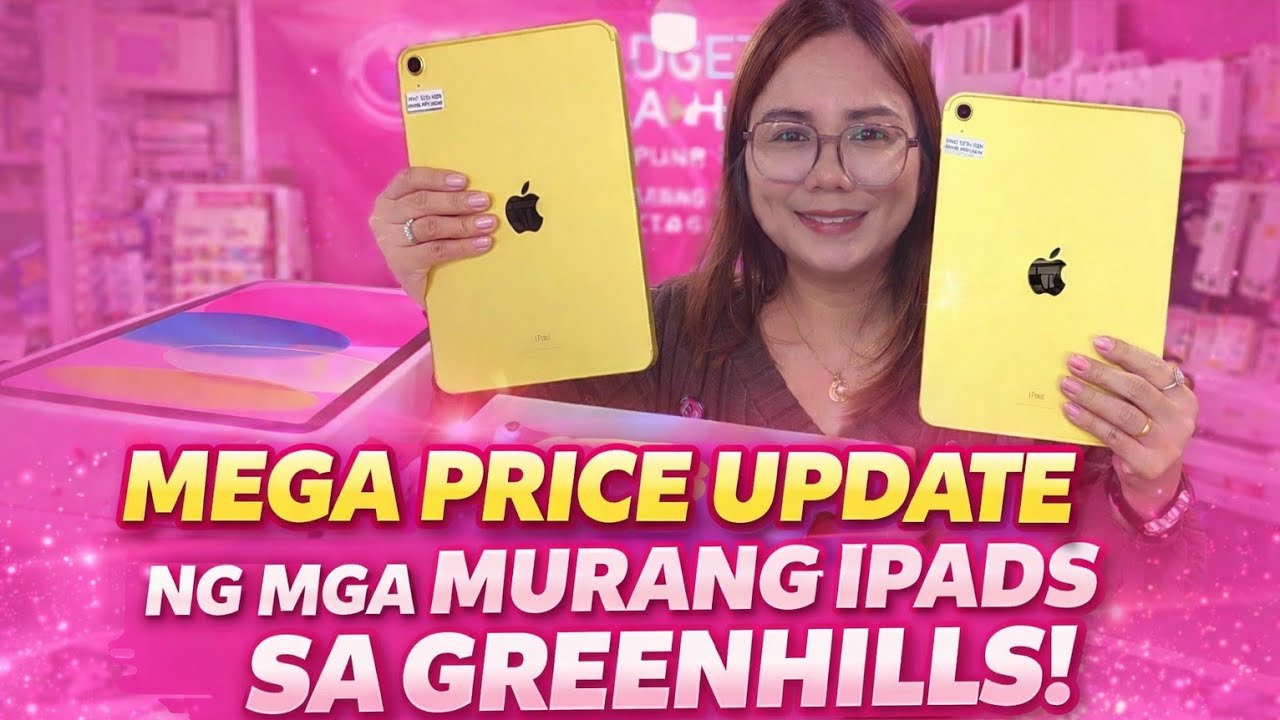 IPAD FULL PRICE LIST DITO SA LEGIT SELLER SA GREENHILLS! FEB 2026 UPDATE!