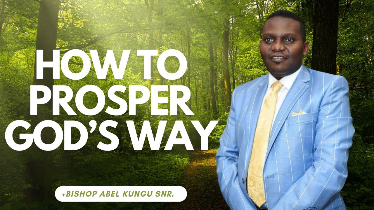How to Prosper God's Way - YouTube