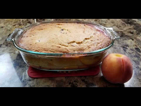 Easy Peach Cobbler