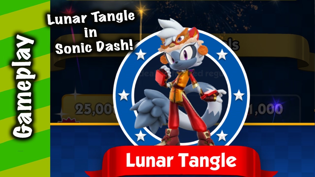 Sonic Dash - Lunar Tangle Event Gameplay