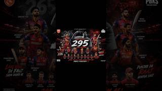 Sheran Di Team PBKS 🦁 | 295 Inspired Punjab Kings Song