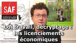 Projet de loi travail, décryptage #2 : les licenciements économiques