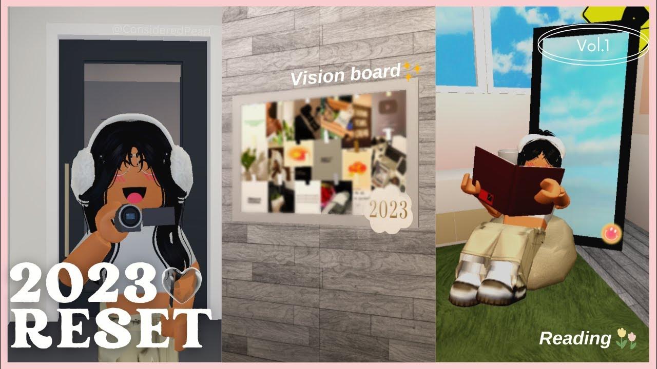 2023 RESET W/ME 🐇 vision board + goal setting & healthy habits