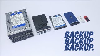 Cara Backup Data Yang Lebih Baik