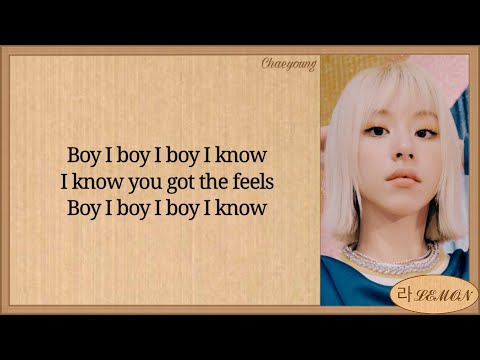 TWICE The Feels Easy Lyrics