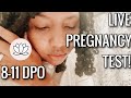 FINDING OUT IM PREGNANT!! LIVE Pregnancy Test | Rainbow Baby! | 12 DPO | TTC After Miscarriage