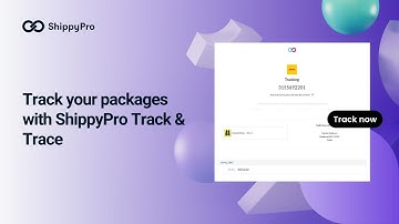 Track your packages with ShippyPro Track & Trace