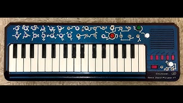 Circuit Bent Fisher Price 3810 Keyboard (Space Signal Disruptor Part 1)