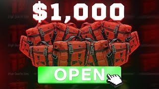 Opening 100 HQM Rust Bags!