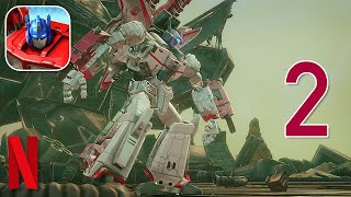 TRANSFORMERS Forged to Fight (NETFLIX) - Act 1 Chapter 2 Gameplay