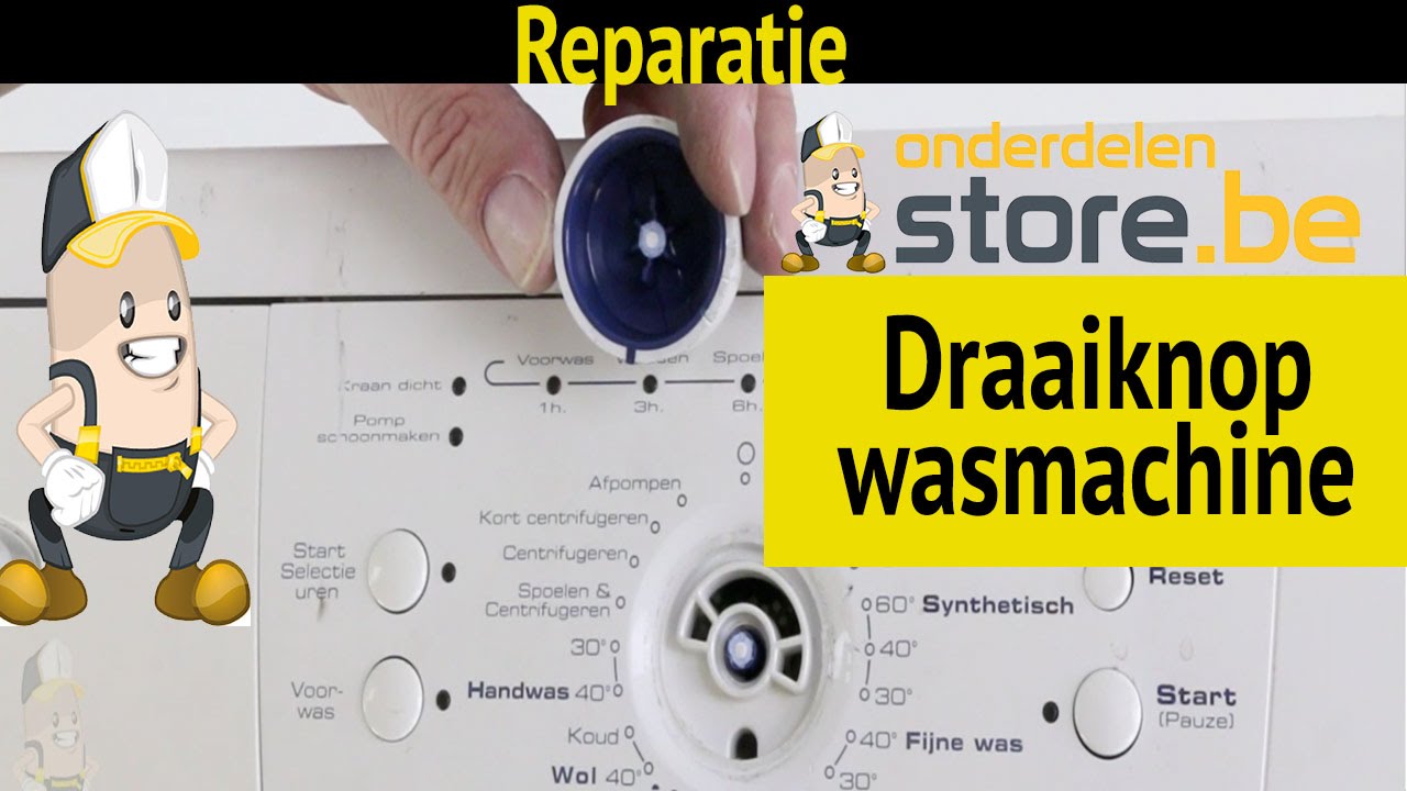 Wasmachine draaiknop vervangen YouTube