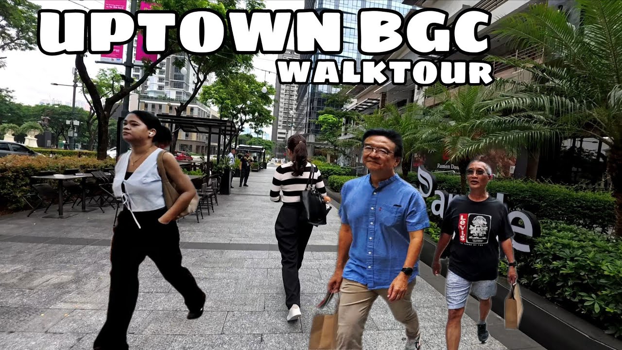 Exploring the Streets of Uptown BGC | Manila City Walk Tour