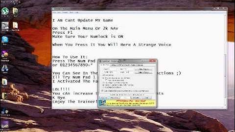 (Cheats)NBA 2k11 Trainer