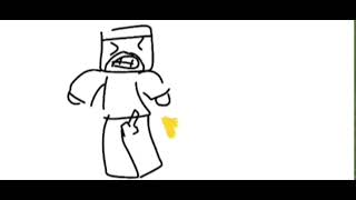 Minecraft Iseyen Steve Animasyon
