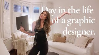 Branding & Web Designer Day In The Life 👩‍🎨 | Portfolio updates 💻 Exploring London 🇬🇧