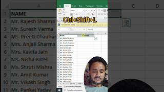 Excel Text Filter | Data को आसानी से Filter कैसे करें (Step by Step हिंदी में)