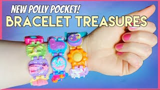 2023 Polly Pocket | Bracelet Treasures | Mushroom - Unicorn - Mermaid | New Polly Pocket