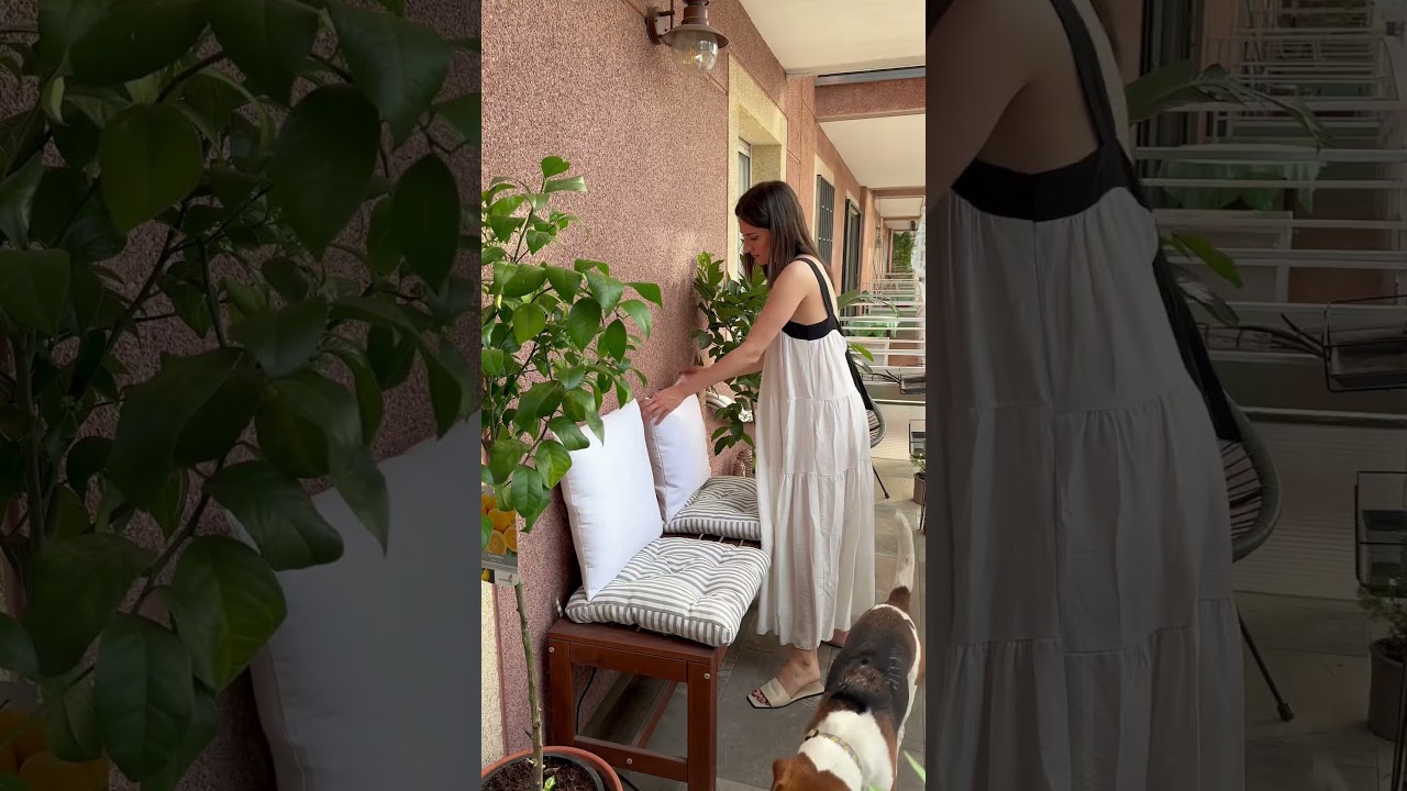 Nuestro BALCÓN PEQUEÑO en la CIUDAD ✨👌🏻