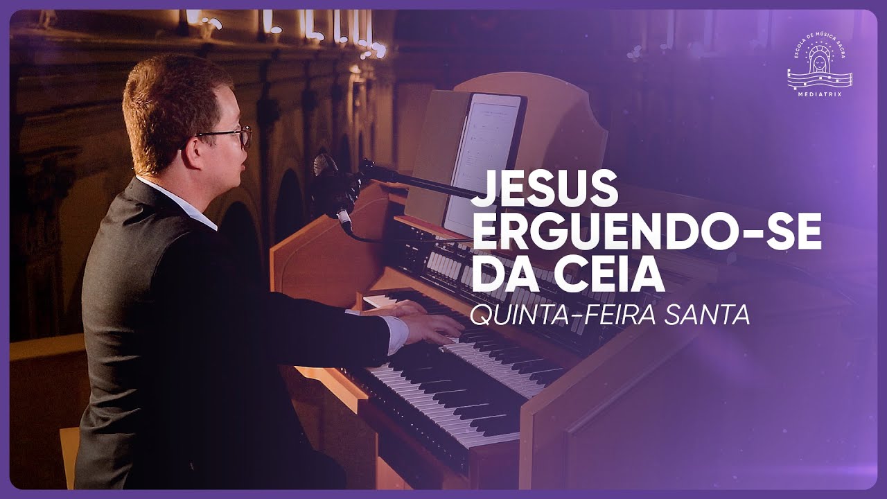 168. Jesus erguendo-se da ceia (Valdeci Farias)