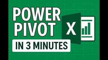 Power Pivot in 3 Minutes