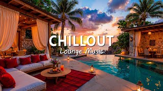 Elegant Sunset Lounge 🌅 Romantic Chillout by the Pool | Relaxing Music for Luxury Afternoon