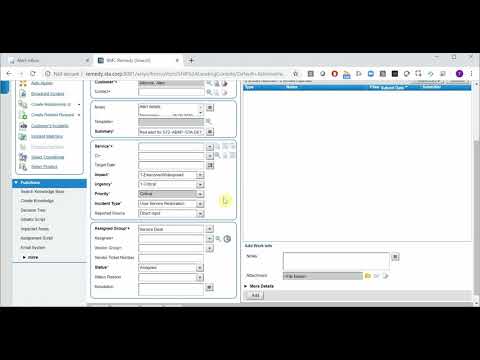 SAP Solution Manager - BMC Remedy ITSM integration -  Alerting integration