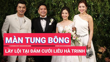 Màn tung hoa cưới hết sức 