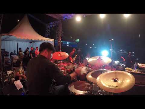 Terdalam Andra and the backbone (drum cam) new year  di “sangatta”