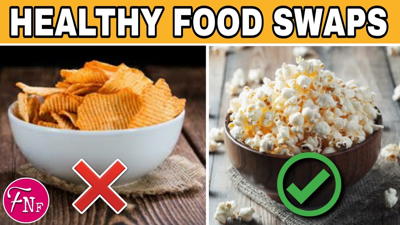 ✅20 Healthy Food Swaps For Everyday Foods and Drinks