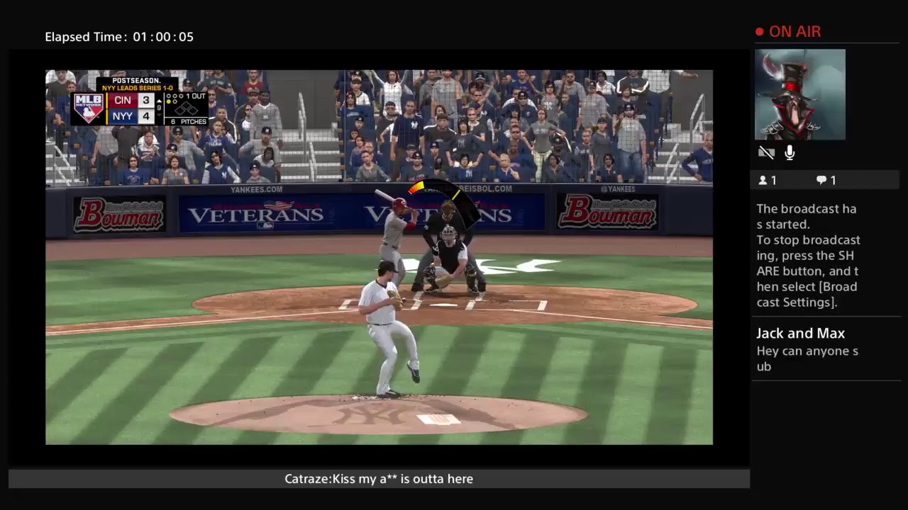 jetlee19's Live PS4 MLB 17 The Show 2019 World series Game 2
