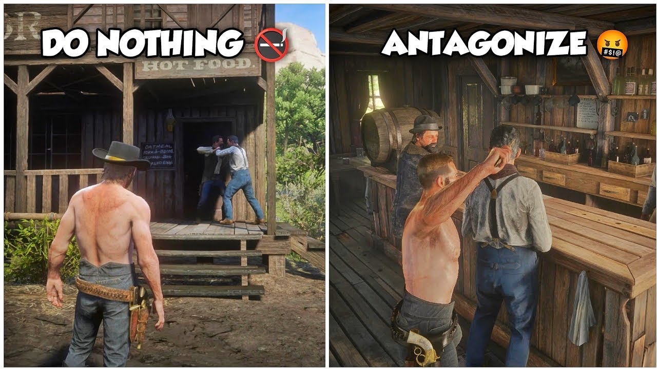 Cheating on a Poker Games Random Encounter All Outcomes - Red Dead Redemption 2