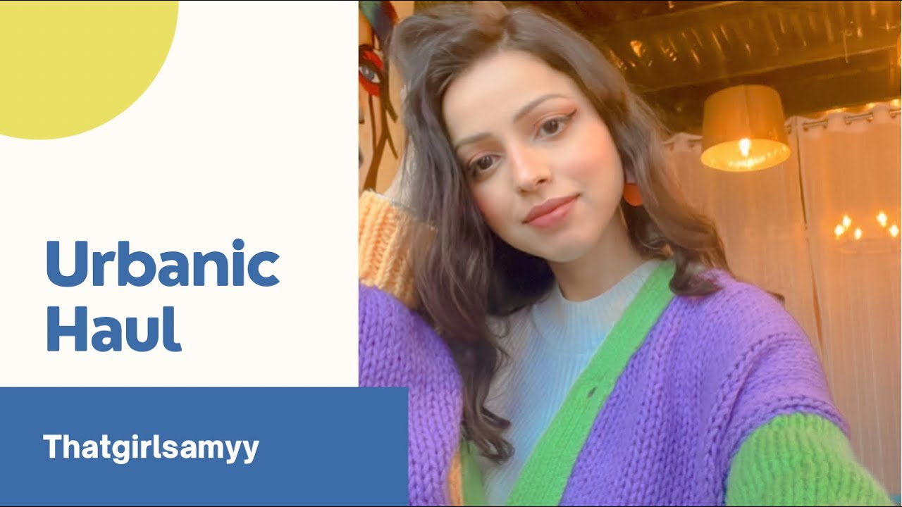 My Urbanic Haul | winter wear | thatgirlsamyy