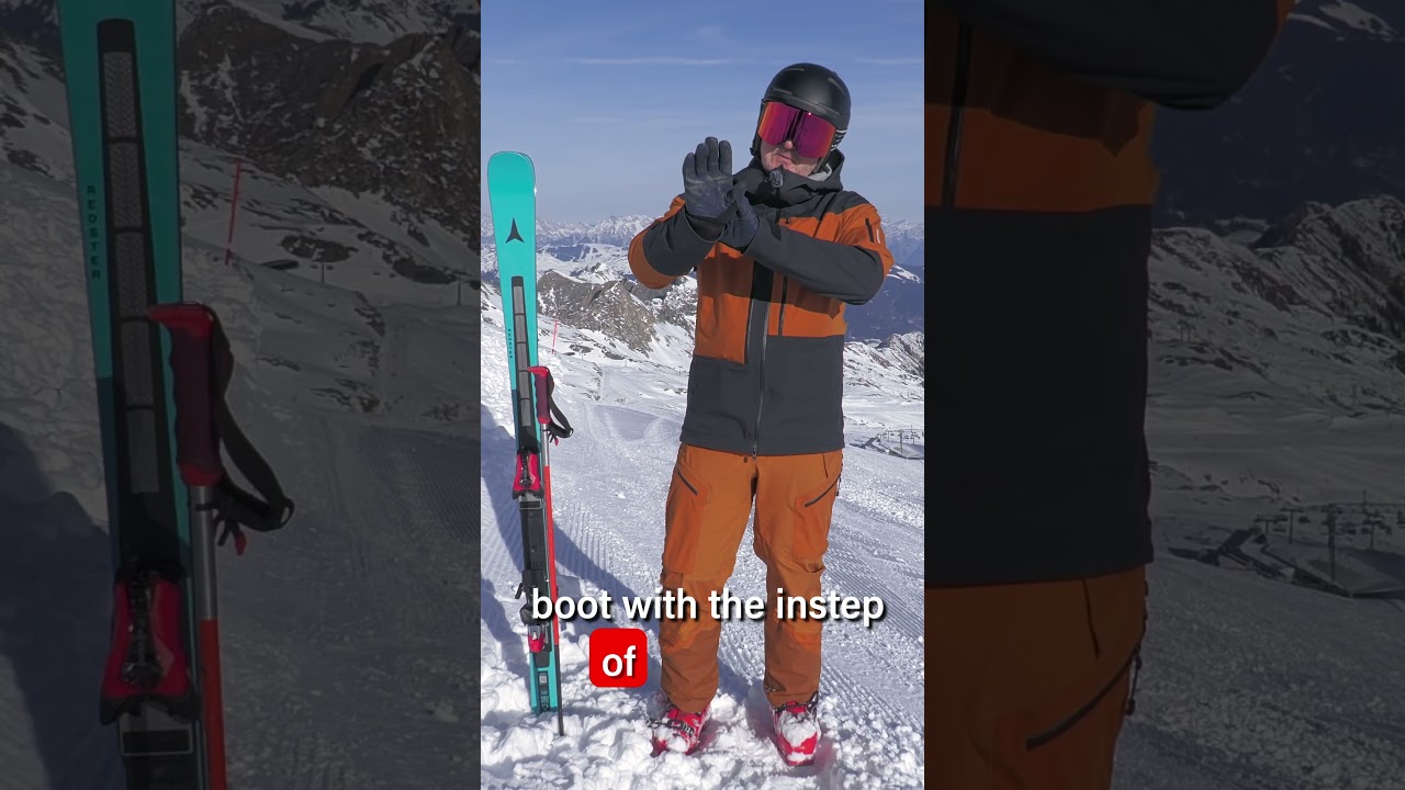 Lift you toes and feet Part 3 #shorts #skitips #skischool #learnskiing #learntoski #howtoski