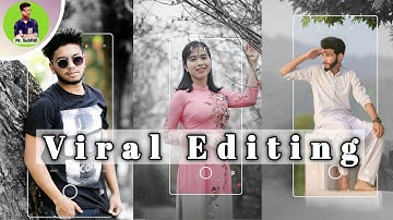 Bind Your Photo In Two Color And Camera Frames With Snapseed | Trending Photo Editing | Mr.TechFHD