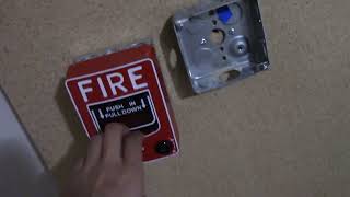 Fire Alarm System test 73: late 90s-2000s setup #firealarmsystem #firealarmpanel #systemtest