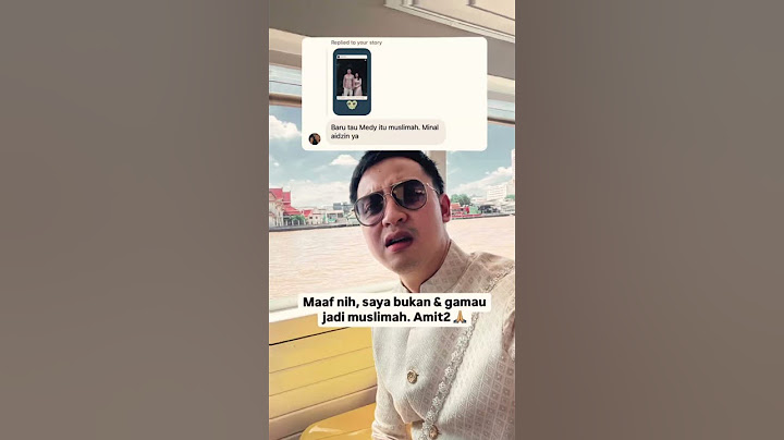 KETIKA MEDY RENALDY DIPAKSA JADI MUSLIMAH…