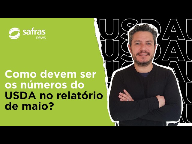 Acompanhe as expectativas para soja, milho e trigo do relatório de maio - Pré-USDA
