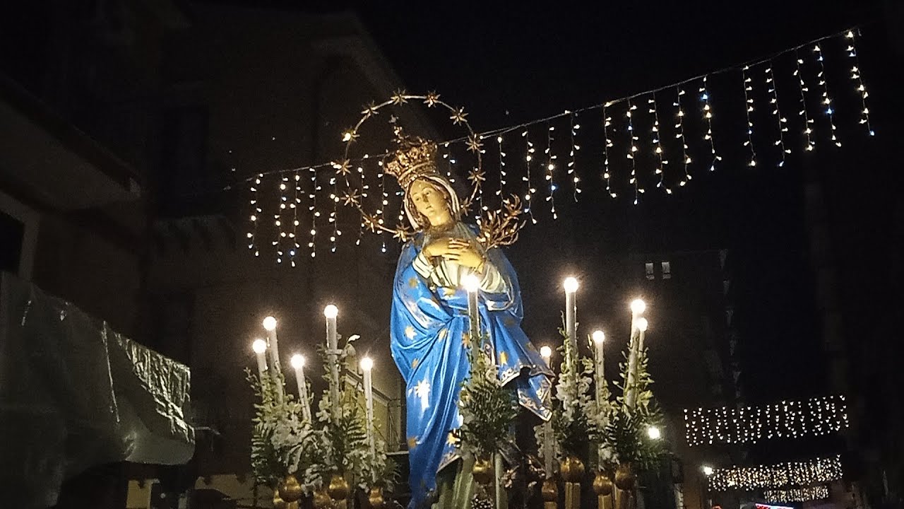 PROCESSIONE MADONNA DI PORTA PALERMO TERMINI IMERESE 08/12/2025